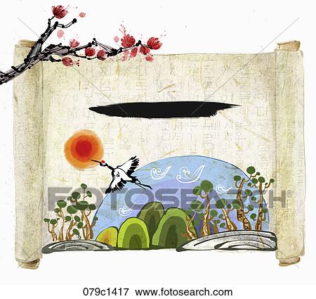 2027 lunar year illustration oriental mood View Large Illustration Stock Illustration - 2027 lunar year illustration oriental mood. Fotosearch
