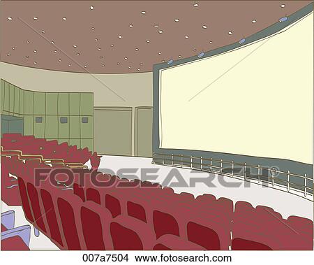 auditorium illustration View Large Illustration Stock Illustration - auditorium illustration. Fotosearch