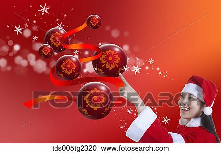 Christmas decoration View Large Illustration Clipart - Christmas decoration. Fotosearch