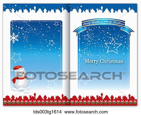 Stock Illustration - Christmas greeting background. Fotosearch
