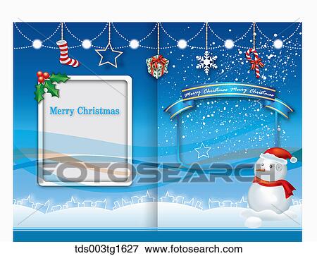 Stock Illustration - Christmas greeting background. Fotosearch