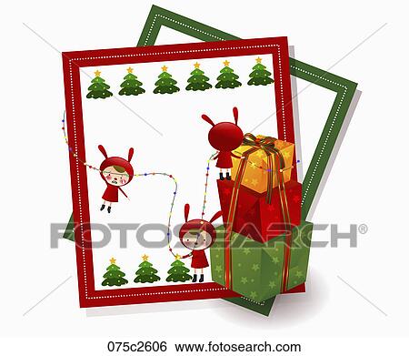 Stock Illustration - Christmas mood background. Fotosearch