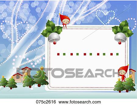 Stock Illustration - Christmas mood background. Fotosearch