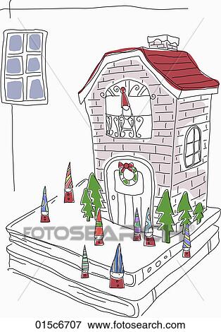 Christmas mood illustration View Large Illustration Stock Illustration - Christmas mood illustration. Fotosearch