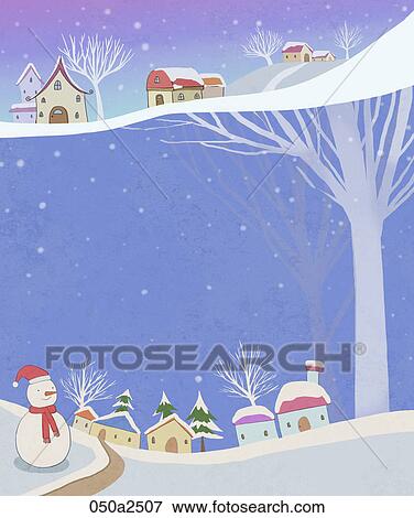 Stock Illustration - Christmas mood illustration. Fotosearch