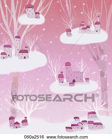 Christmas mood illustration View Large Illustration Stock Illustration - Christmas mood illustration. Fotosearch