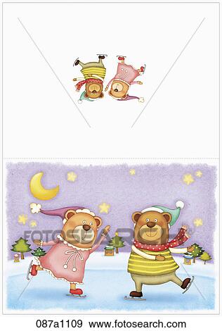 chrstmas greeting card View Large Illustration Stock Illustration - chrstmas greeting card. Fotosearch