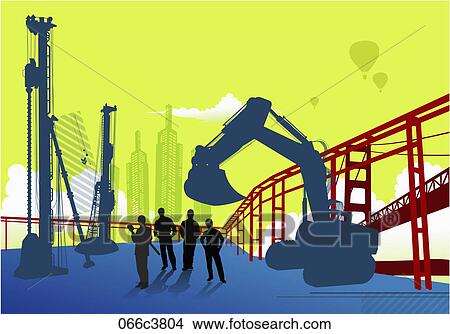 Stock Illustration - city construction. Fotosearch