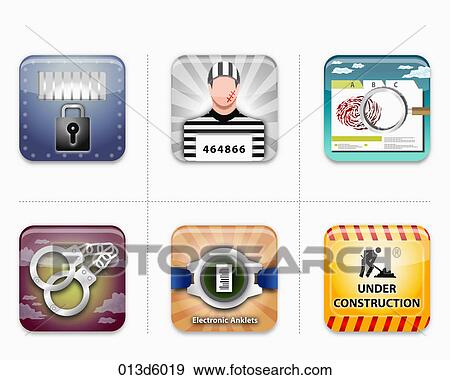 crime and investigation icon View Large Illustration Stock Illustration - crime and investigation icon. Fotosearch