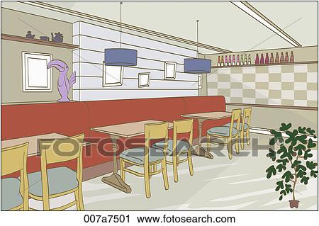 dining room illustration View Large Illustration Clip Art - dining room illustration. Fotosearch