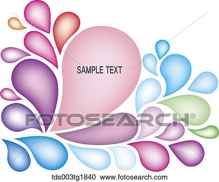 drop shaped illustration background View Large Illustration Clipart - drop shaped illustration background. Fotosearch