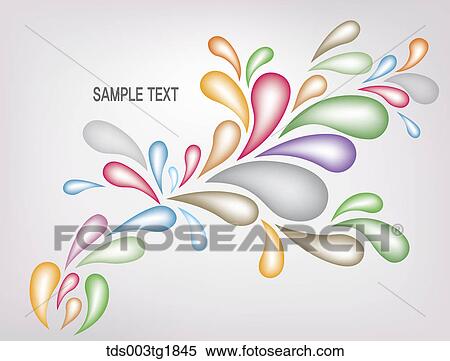 drop shaped illustration background View Large Illustration Stock Illustration - drop shaped illustration background. Fotosearch
