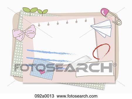 Drawing - event and notice icon. Fotosearch