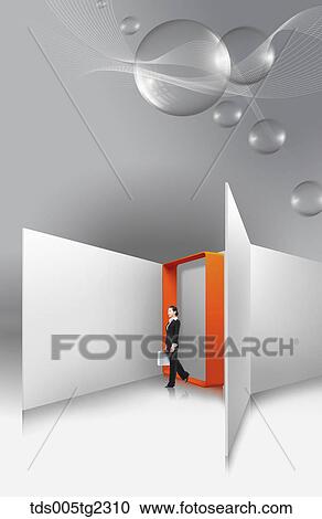 Clipart - global business. Fotosearch