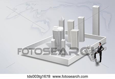 global business grows View Large Illustration Stock Illustration - global business grows. Fotosearch