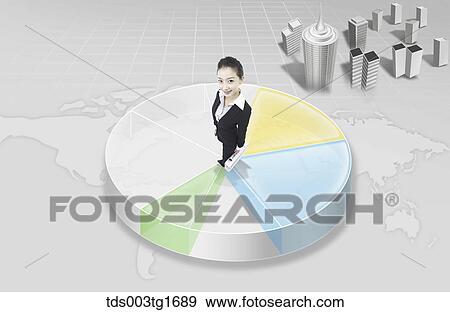 Stock Illustration - global business grows. Fotosearch