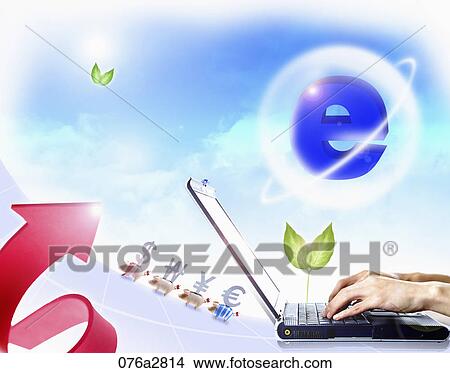 Stock Illustration - global business. Fotosearch