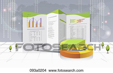 Stock Illustration - global business. Fotosearch