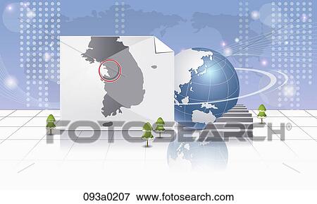 global business View Large Illustration Stock Illustration - global business. Fotosearch