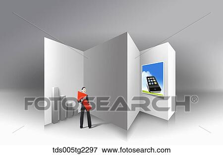 Stock Illustration - global business. Fotosearch
