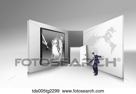 global business View Large Illustration Stock Illustration - global business. Fotosearch