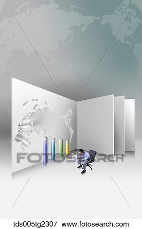 global business View Large Illustration Stock Illustration - global business. Fotosearch
