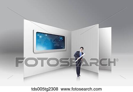 global business View Large Illustration Stock Illustration - global business. Fotosearch