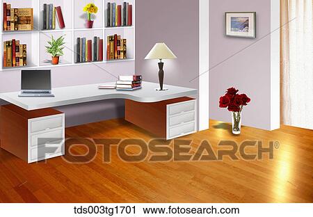 Clip Art - interior illustration. Fotosearch