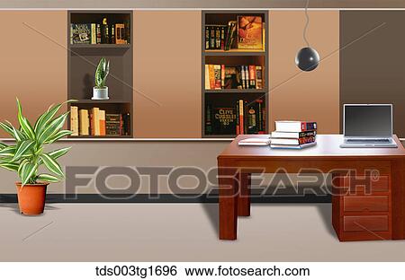 interior illustration View Large Illustration Stock Illustration - interior illustration. Fotosearch