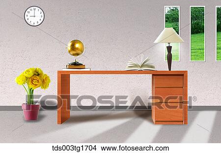 Stock Illustration - interior illustration. Fotosearch