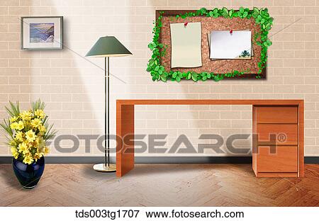 Stock Illustration - interior illustration. Fotosearch