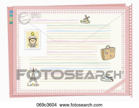 Stock Illustration - letter in illustration. Fotosearch