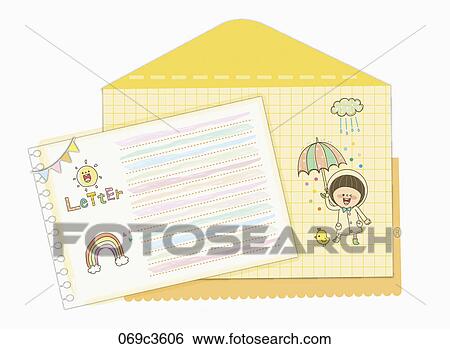 letter in illustration View Large Illustration Stock Illustration - letter in illustration. Fotosearch