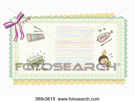 letter in illustration View Large Illustration Stock Illustration - letter in illustration. Fotosearch