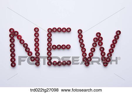 NEW words in red color View Large Illustration Stock Illustration - NEW words in red color. Fotosearch