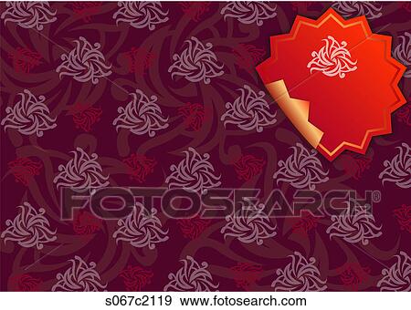 patterned background View Large Illustration Stock Illustration - patterned background. Fotosearch