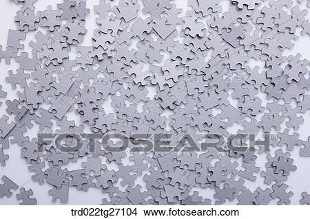 scattered puzzle pieces View Large Illustration Stock Illustration - scattered puzzle pieces. Fotosearch