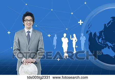 successful Global buisness partner View Large Illustration Clip Art - successful Global buisness partner. Fotosearch