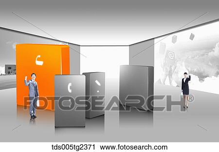 Clip Art - Successful global business. Fotosearch