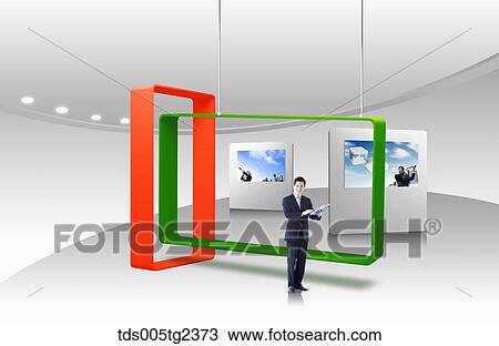 Successful global business View Large Illustration Drawing - Successful global business. Fotosearch