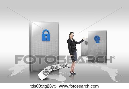 Stock Illustration - Successful global business. Fotosearch