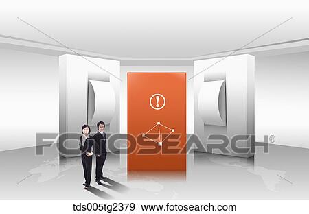 Successful global business View Large Illustration Stock Illustration - Successful global business. Fotosearch