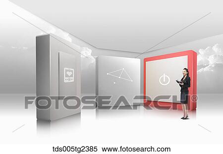 Stock Illustration - Successful global business. Fotosearch