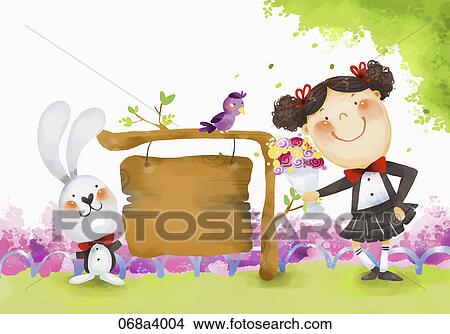 Stock Illustration - sweet love showed in illustration. Fotosearch