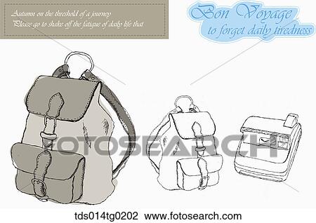 travel and memory View Large Illustration Drawing - travel and memory. Fotosearch