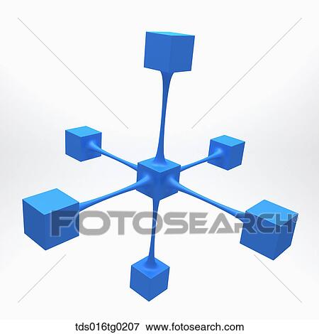Stock Illustration - 3D composition. Fotosearch