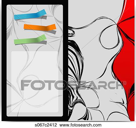 abstract illustrated backdrop View Large Illustration Drawing - abstract illustrated backdrop. Fotosearch