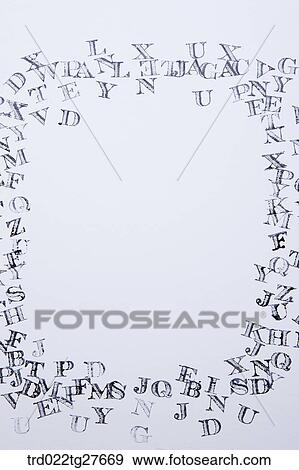 alphabets arranged in rectangle shape View Large Illustration Stock Illustration - alphabets arranged in rectangle shape. Fotosearch