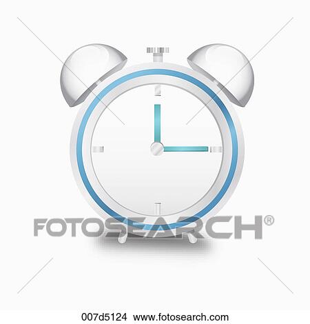 An alarm clock View Large Illustration Stock Illustration - An alarm clock. Fotosearch