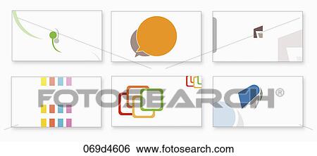 business card design View Large Illustration Stock Illustration - business card design. Fotosearch